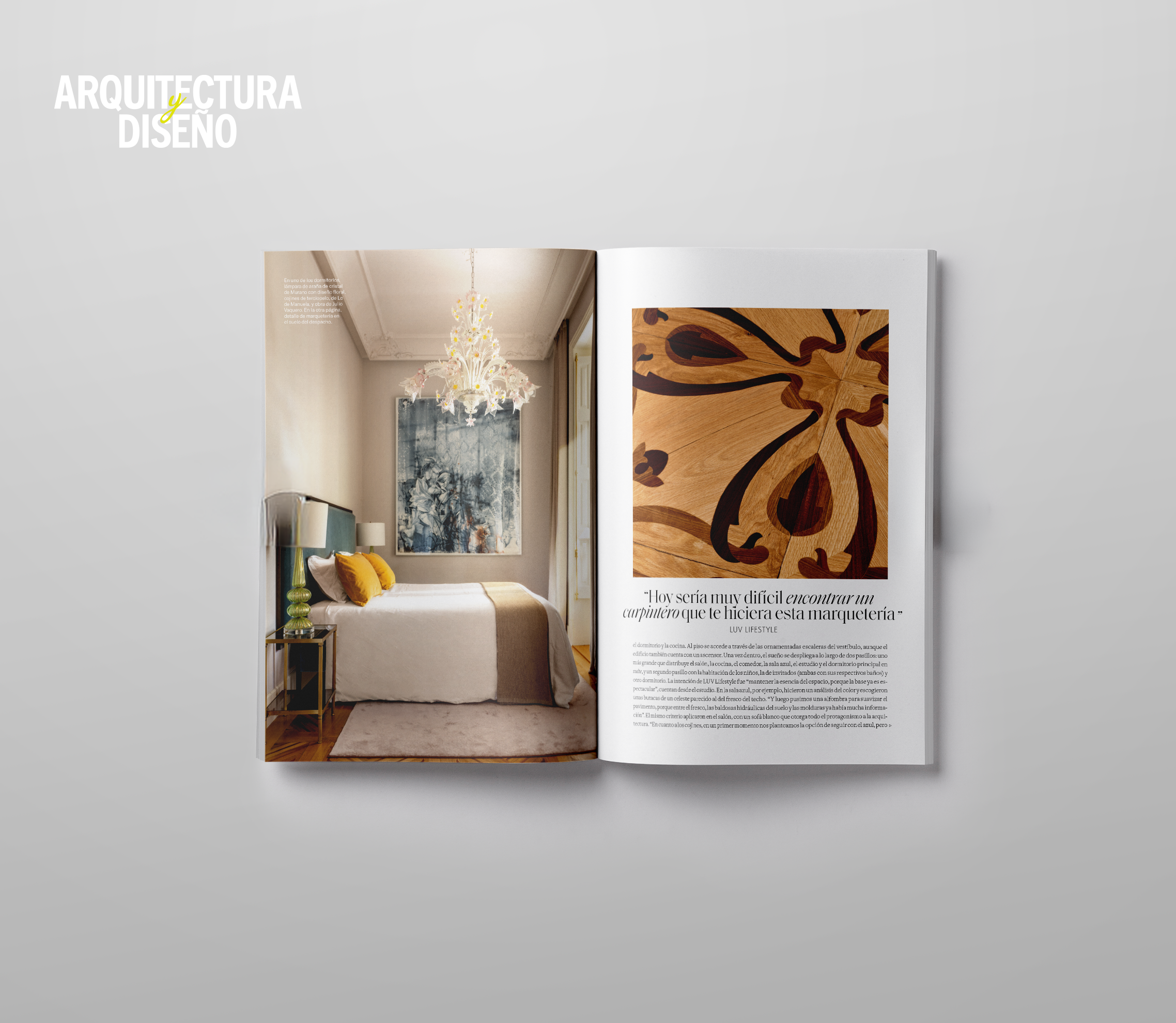 Articulo Articulo Arquitectura Diseño - Passeig de Gràcia Apartment - LUV Studio